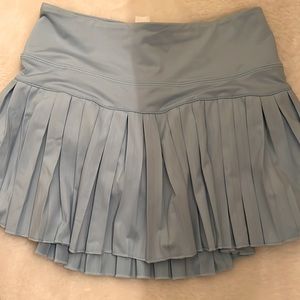 Tennis skirt has double pockets for the balls